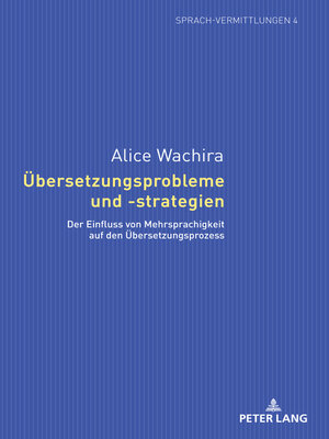 cover image of Uebersetzungsprobleme und -strategien